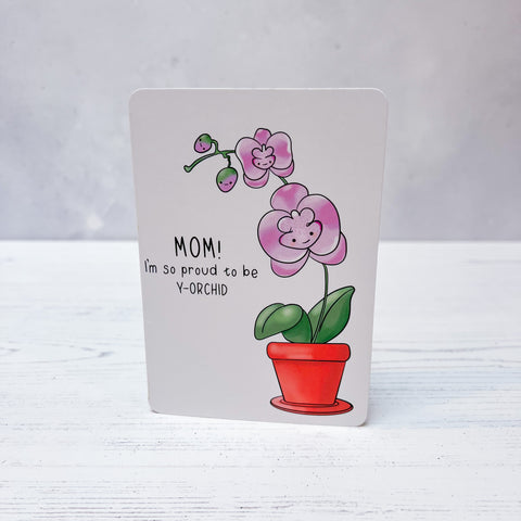 Mother’s Day Card - Orchid